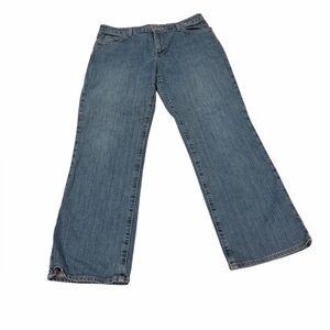 Eddie Bauer Curvy Straight Classic Blue Women's Jeans Size 10P